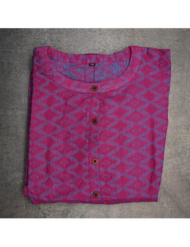 Hand Woven Mangalagiri cotton Kurta