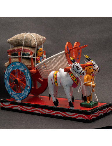  Hand Crafted Bullock Cart from Kondapalli