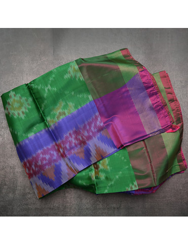 Hand woven Pochampalli Silk Saree