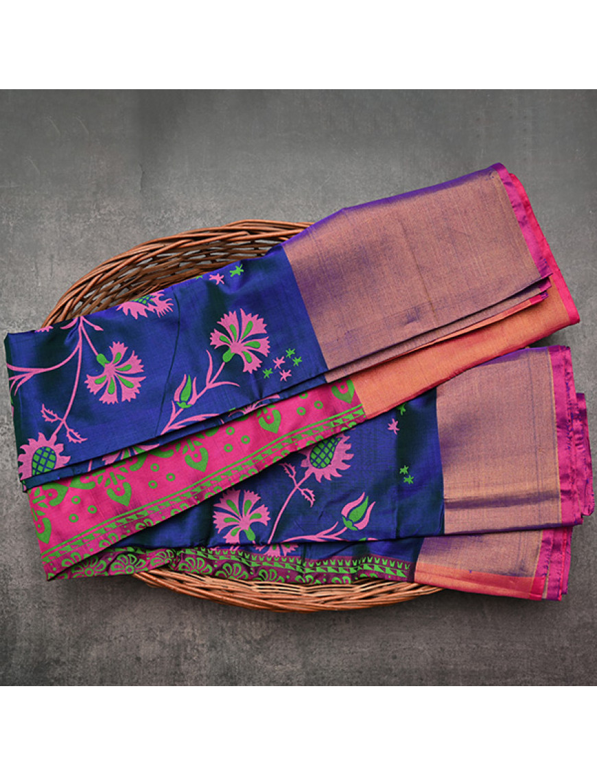 Hand woven Uppada Silk Saree