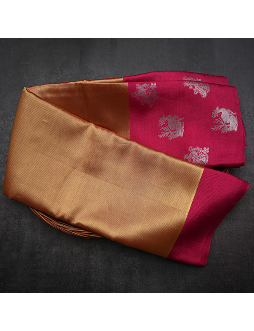 Hand woven Benarasi Tissue Silk Saree